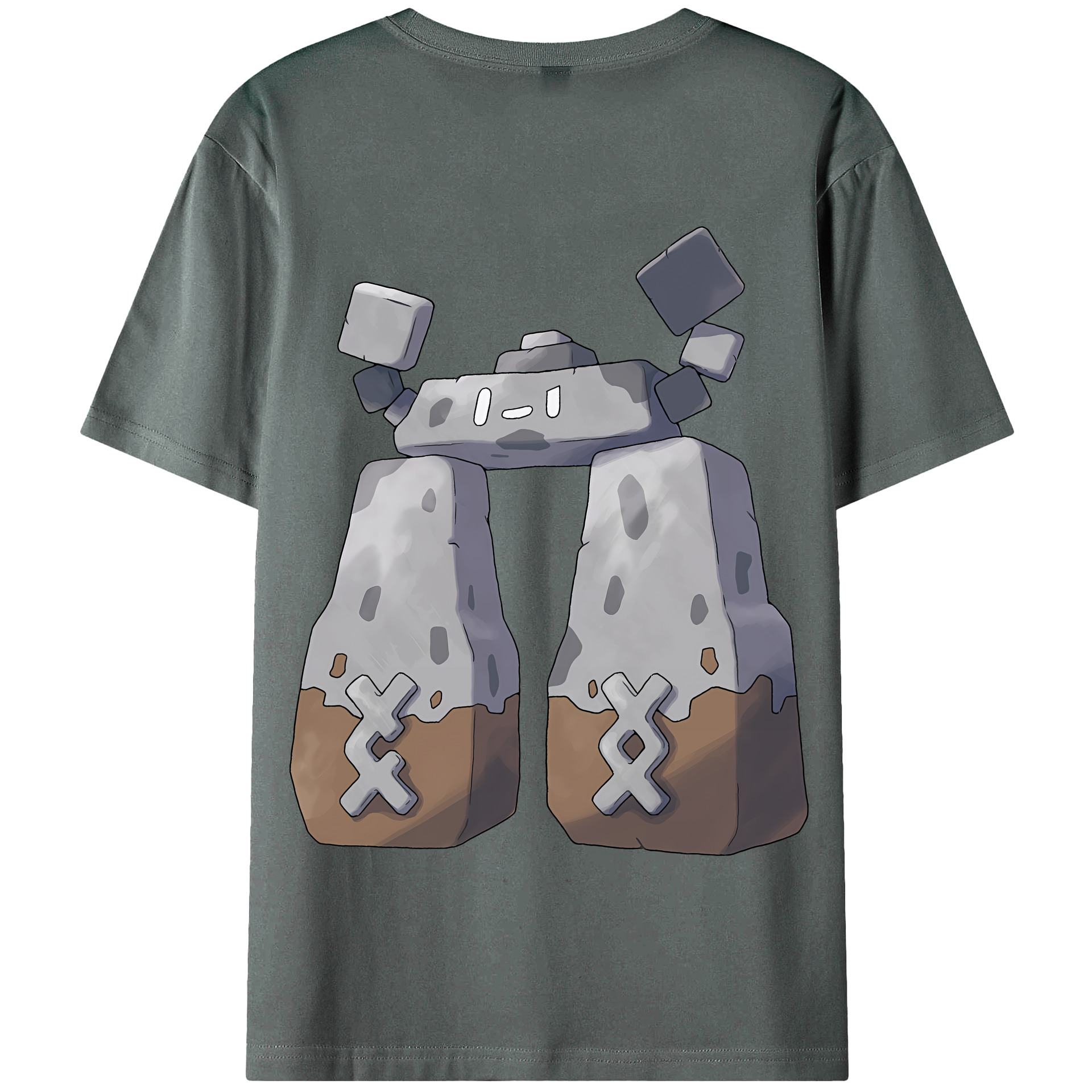 （画像用） ポケットモンスター Pokémon 綿100％半袖Tシャツ（背面プリント）